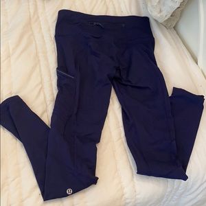 Lululemon Navy Speed Up Tight